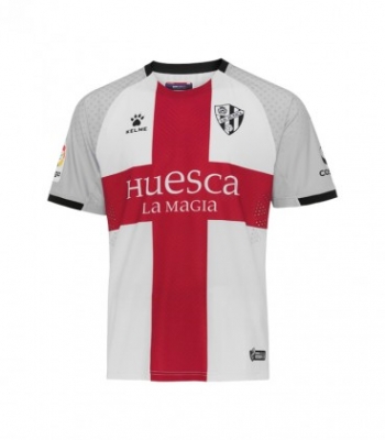 Camiseta SD Huesca 2ª Equipación Blanco/Rojo 2019/20